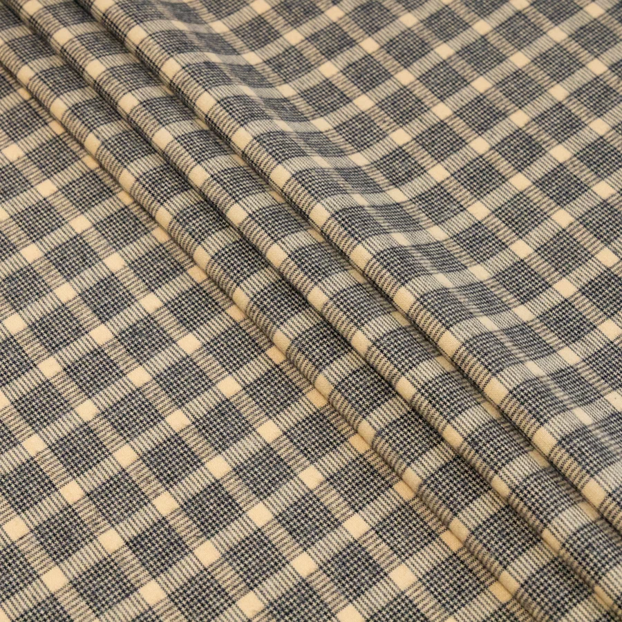 Homestead Plaid / Black and Cream