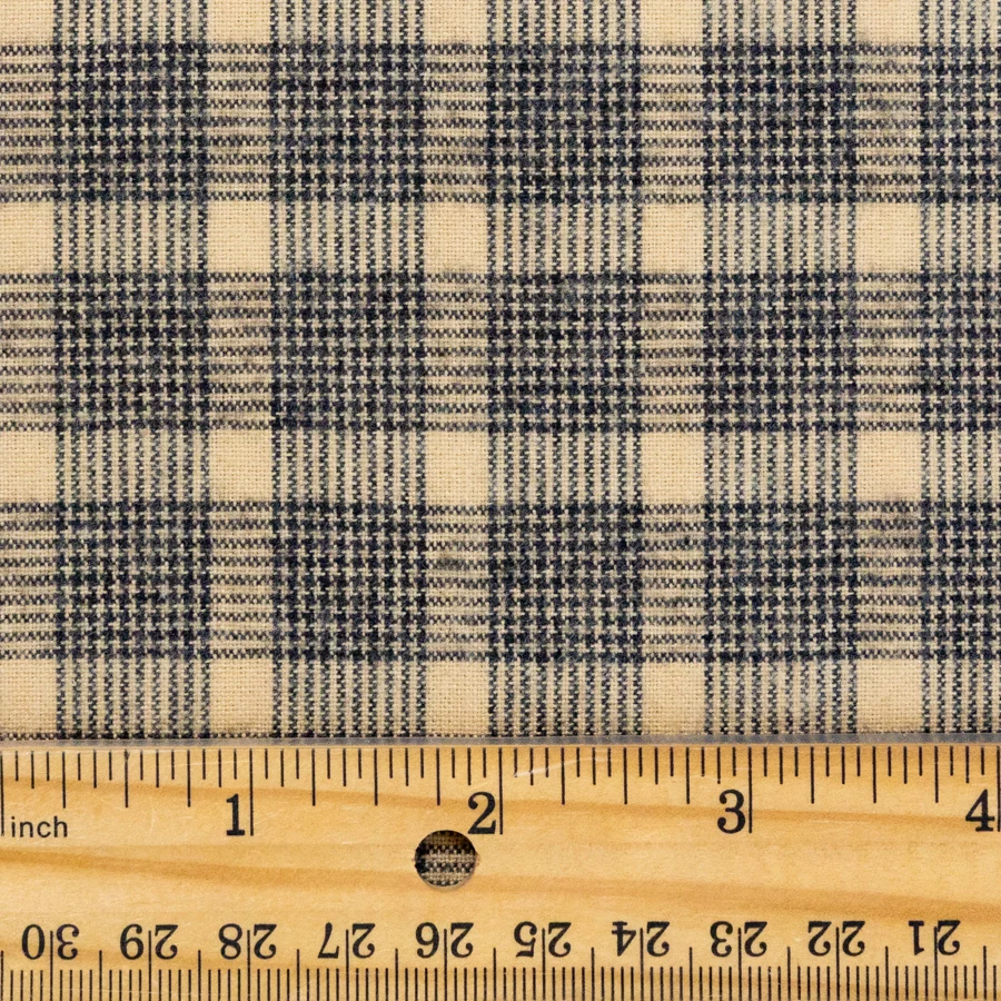 Homestead Plaid / Black and Cream - Image 3
