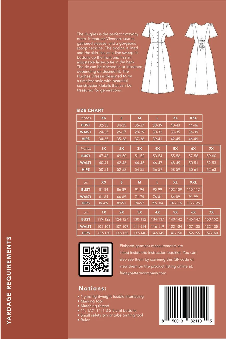 Hughes Dress / Printed Pattern - Image 2