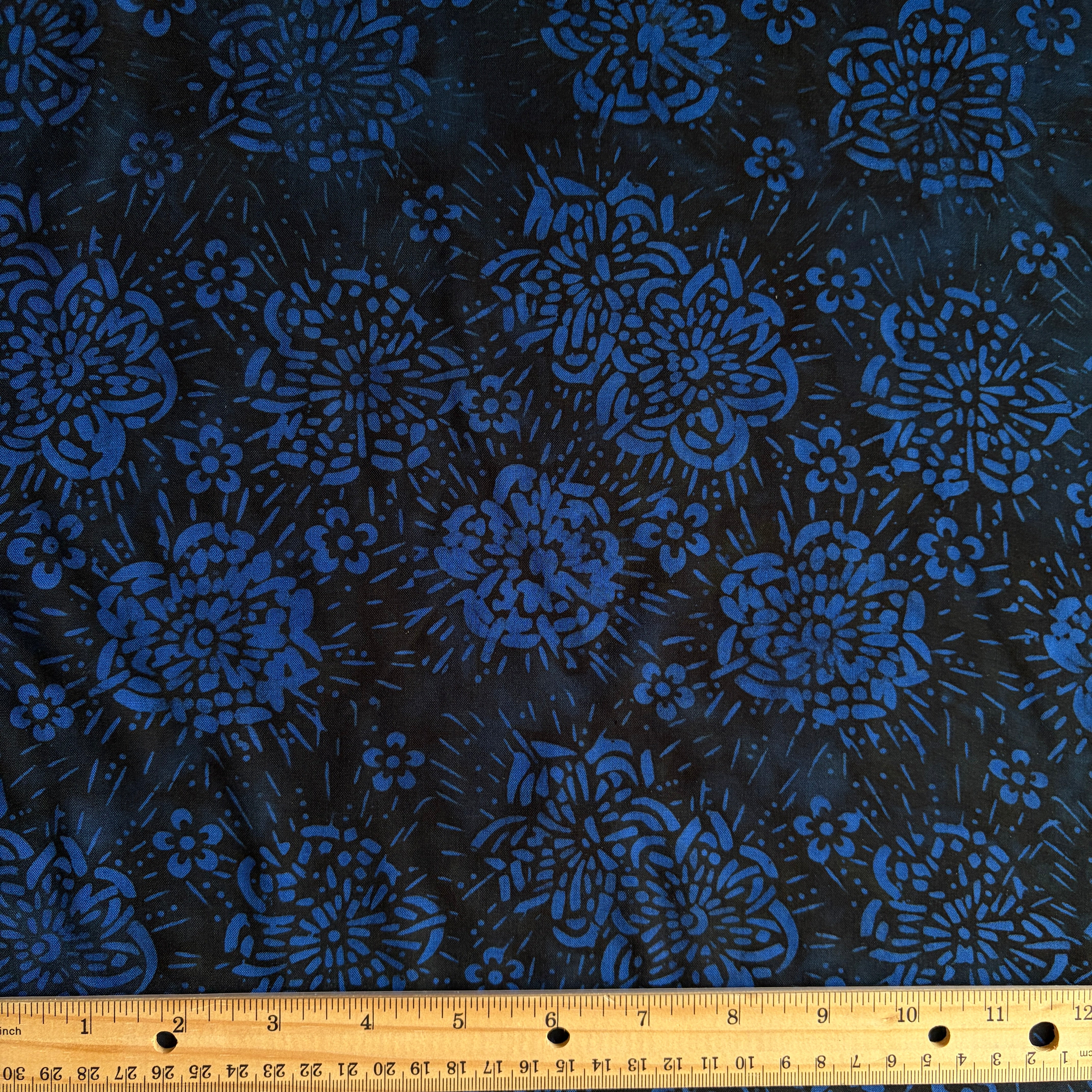 Indigo Blooms / Rayon - Image 3
