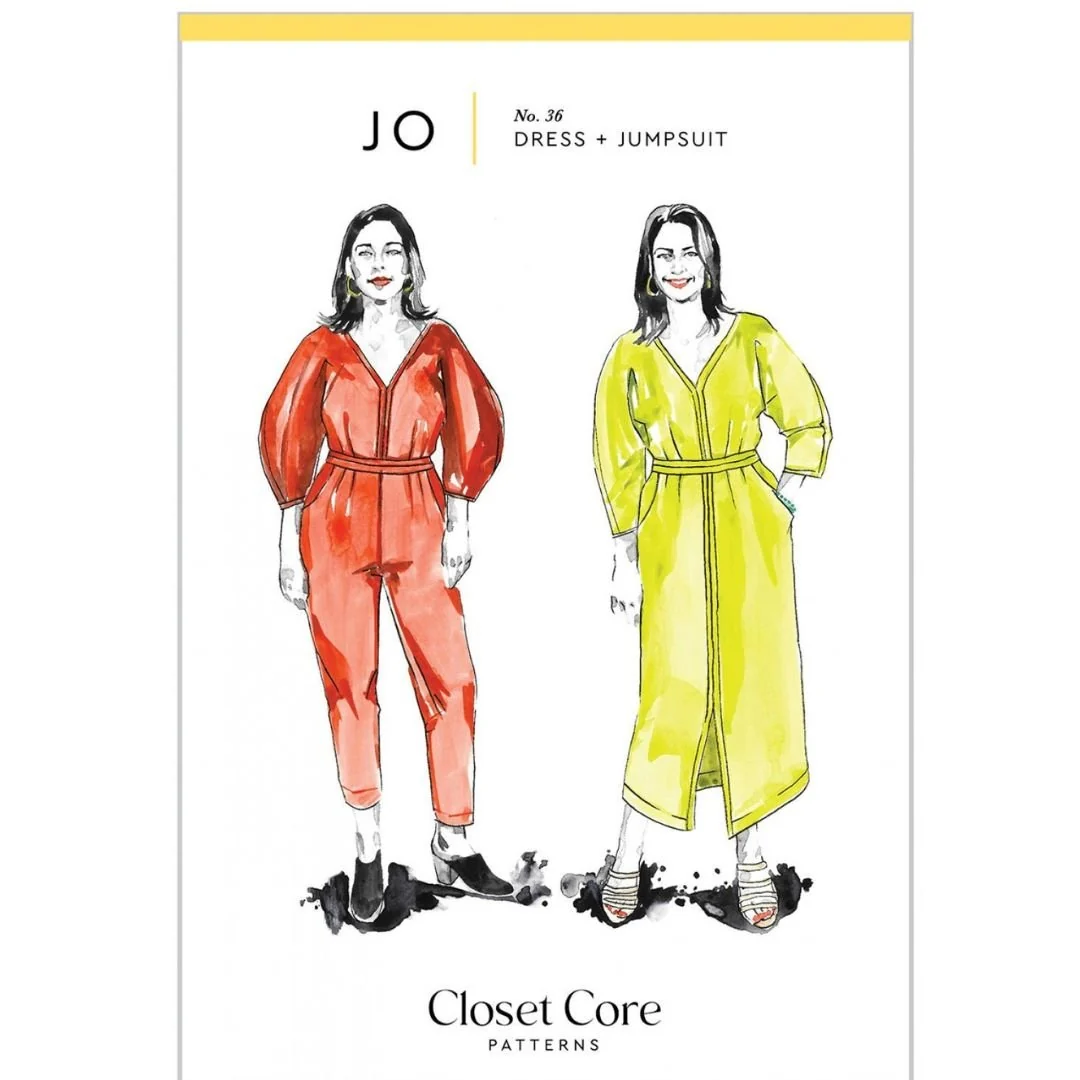 Jo Dress and Jumpsuit / Printed Pattern