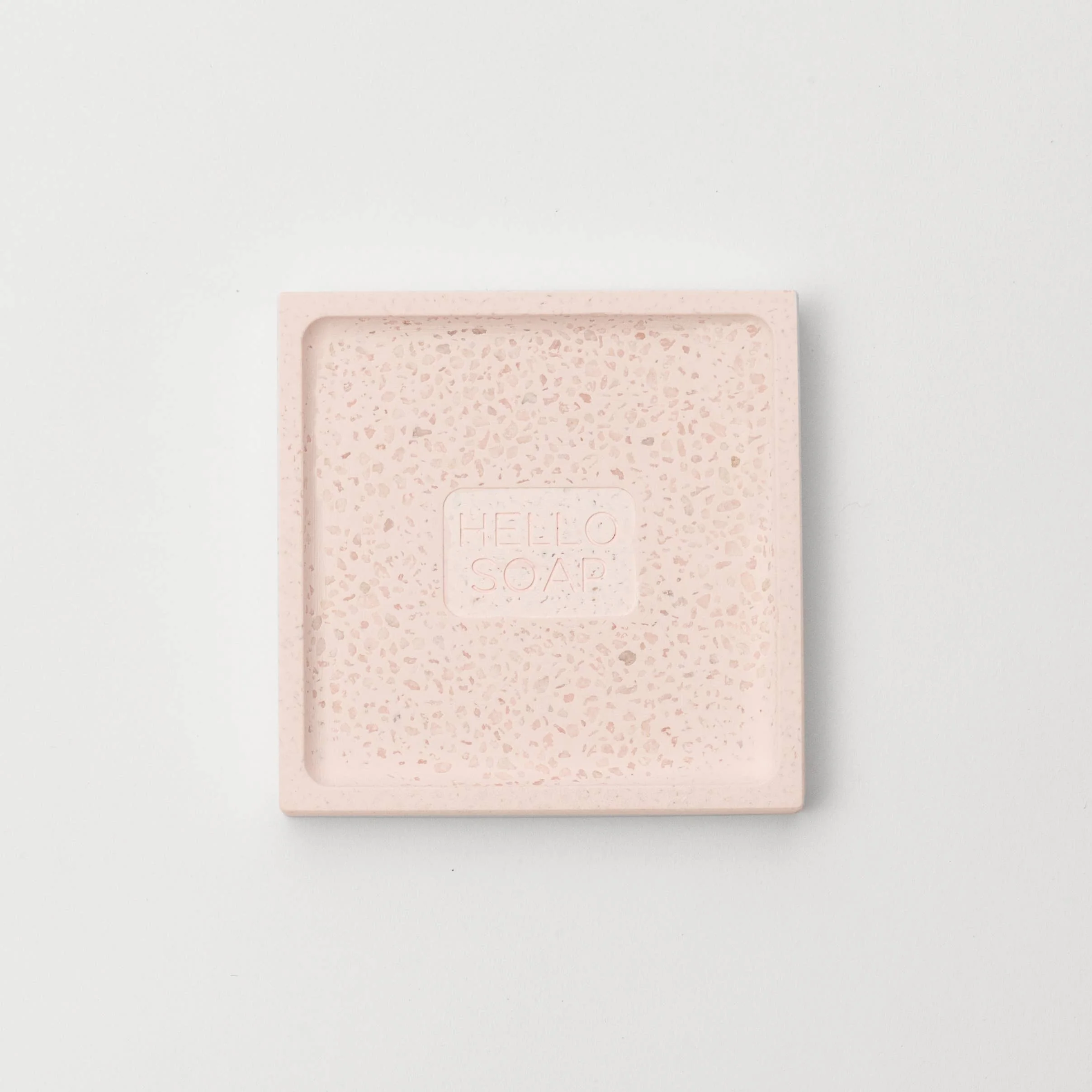 Kalastyle Home "Hello Soap" Pink Diatomite Soap Dish - Image 3