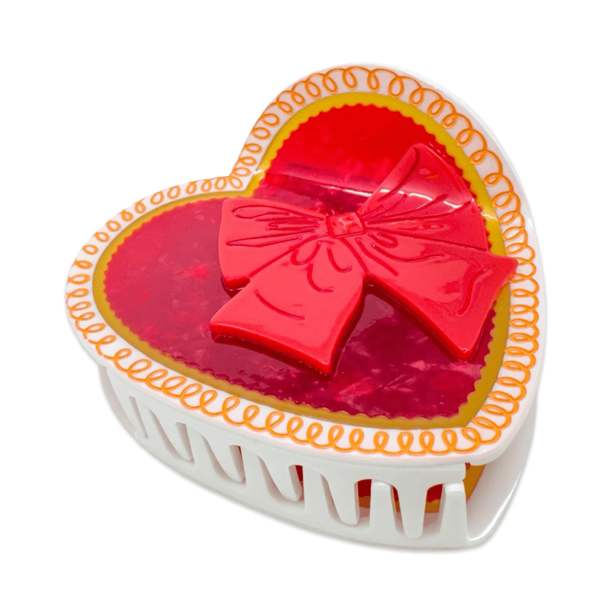 Large Box of Chocolates Hair Claw Clip - Image 2