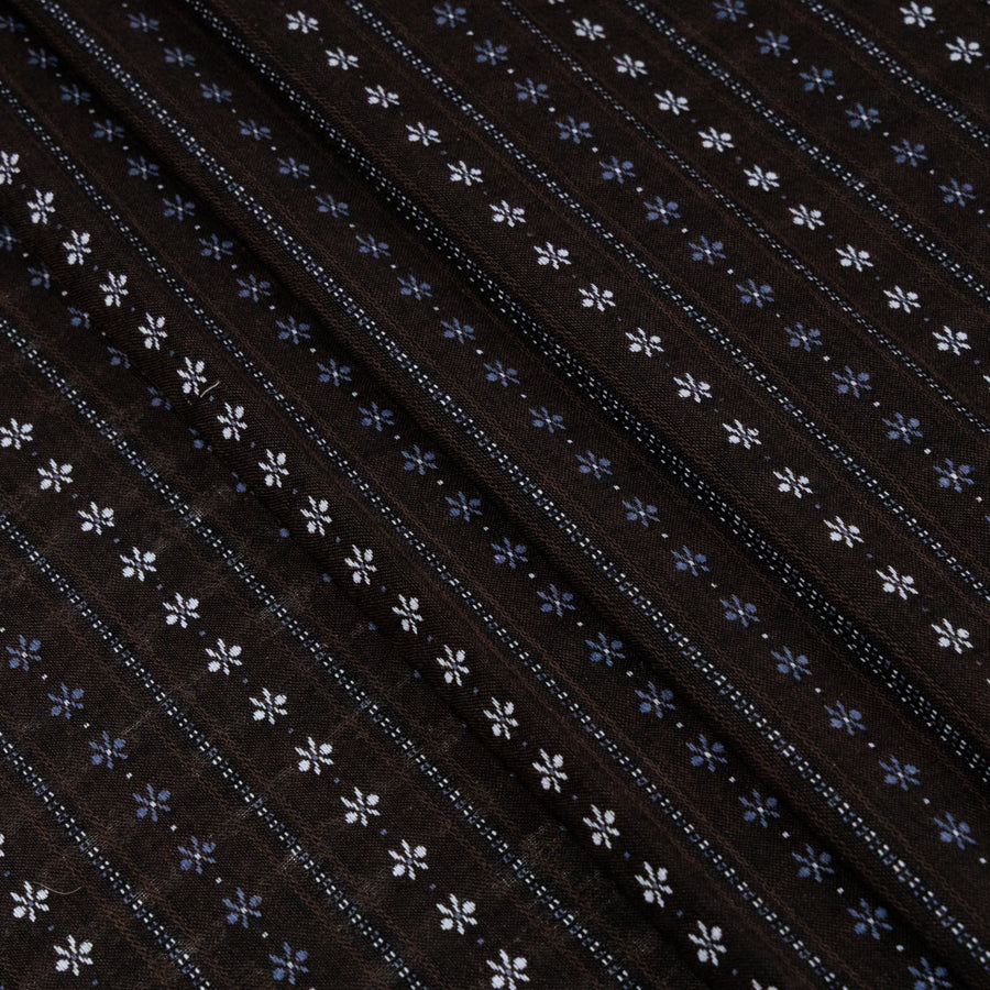 Linnea Folk Floral Cotton / Midnight