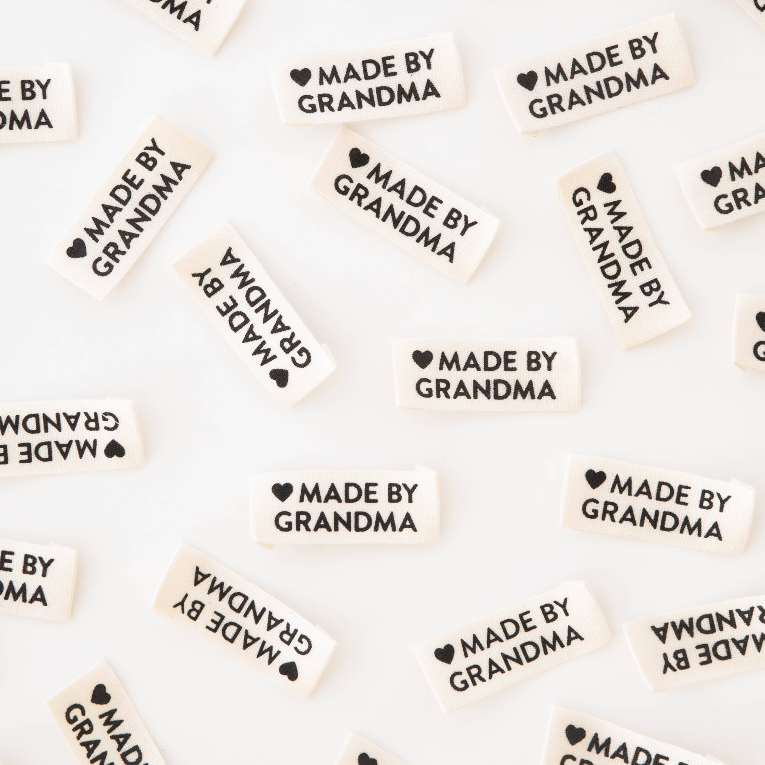 Made by Grandma Organic Cotton Sewing and Quilting Labels - Image 3