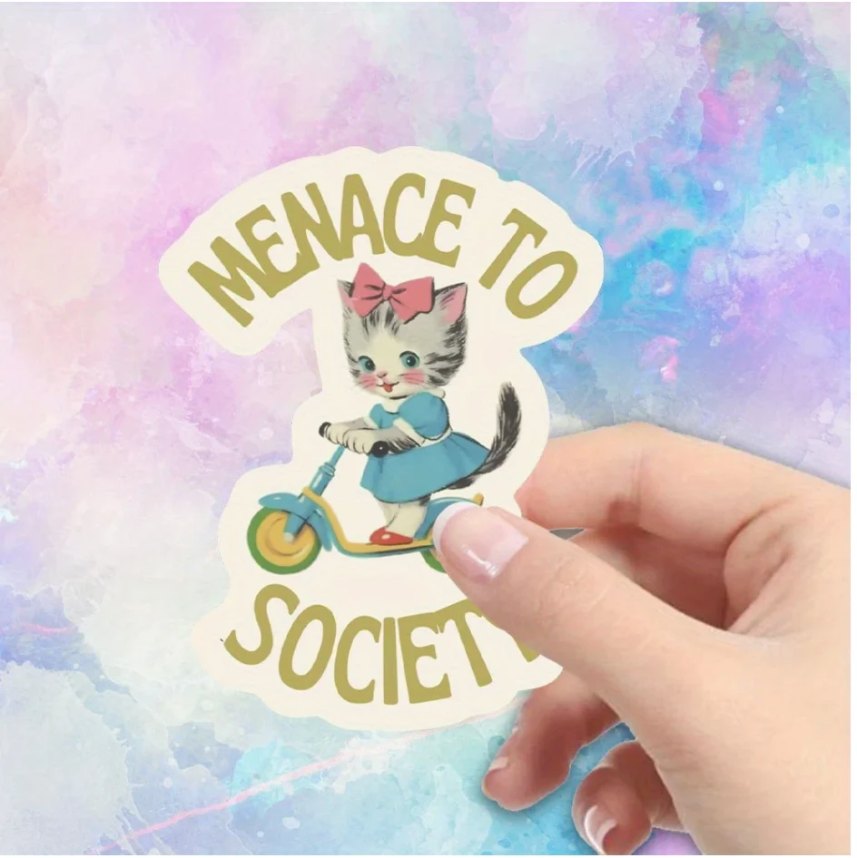 Menace to Society Sticker - Image 2