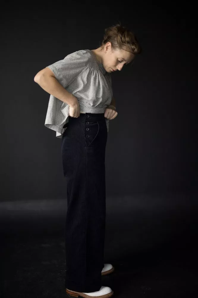 Quinn Trousers / Extended / Printed Pattern - Image 4