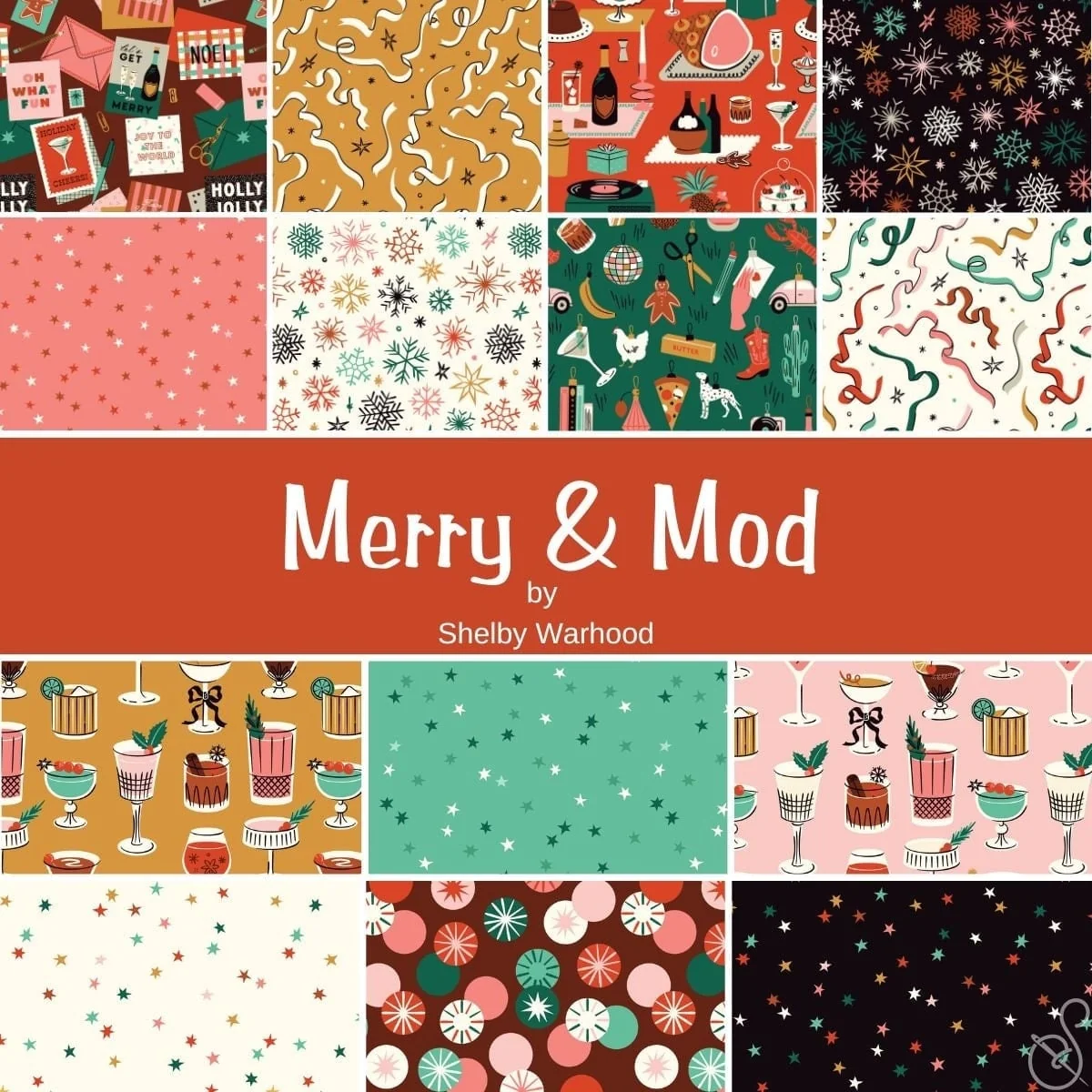 Merry & Mod 5 Inch Squares - Image 2