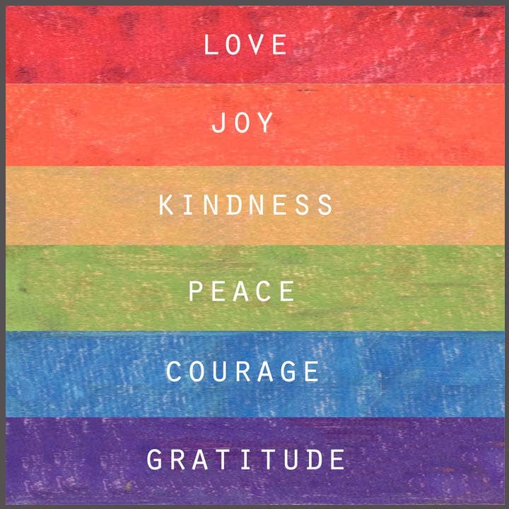 Mini Magnets / Rainbow Words