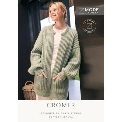MODE at Rowan Softest Alpaca Pattern Booklets / Cromer Cardigan