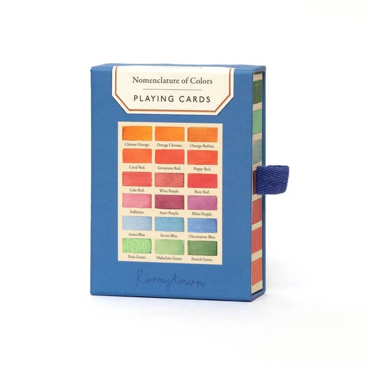 Nomenclature of Colours Single Playing Card Deck - Image 2