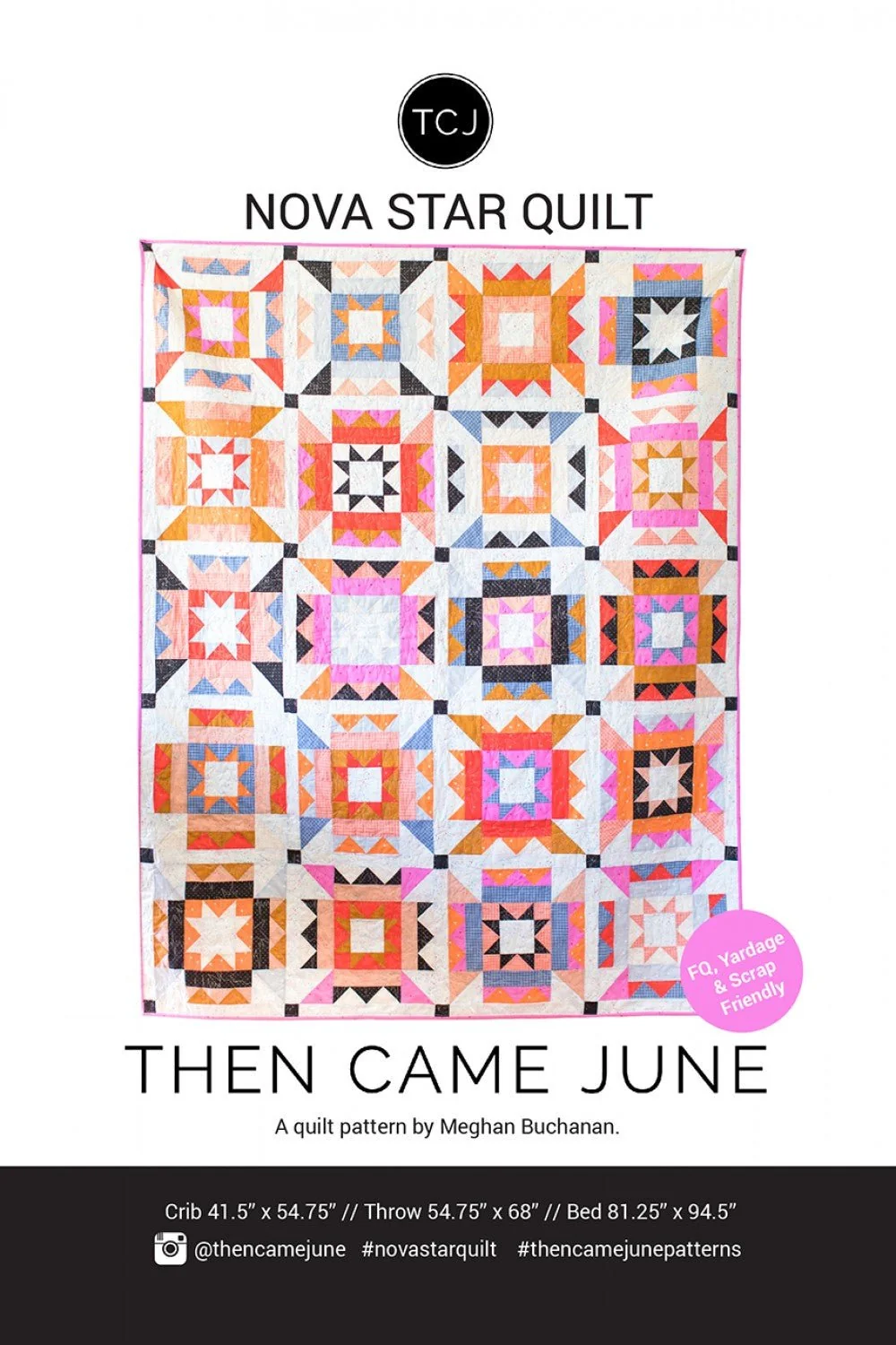 Nova Star / Printed Quilt Pattern