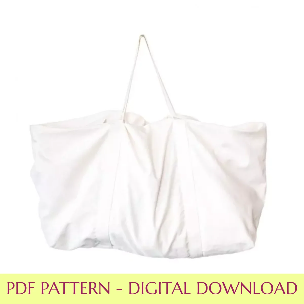 One & A Half Bag / PDF Pattern