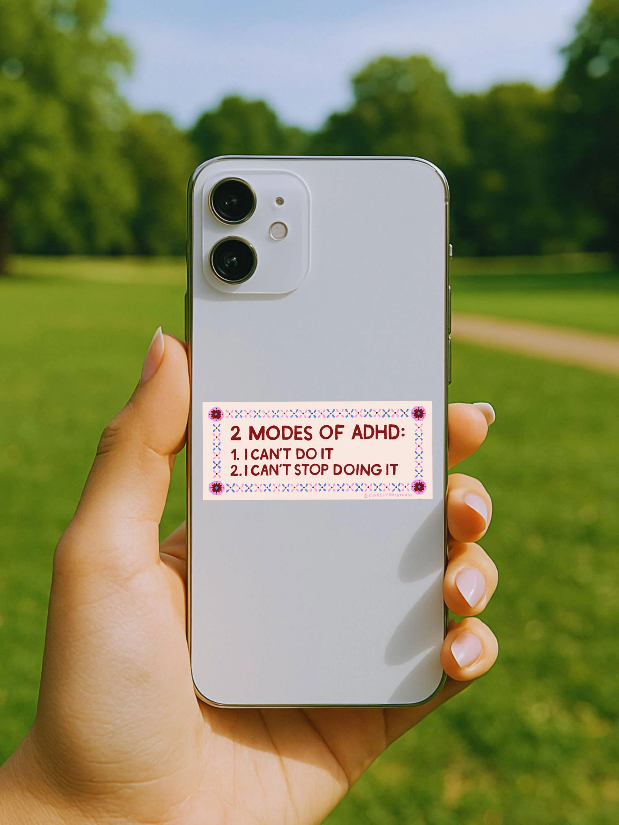 ADHD Mental Health Sticker - Image 7