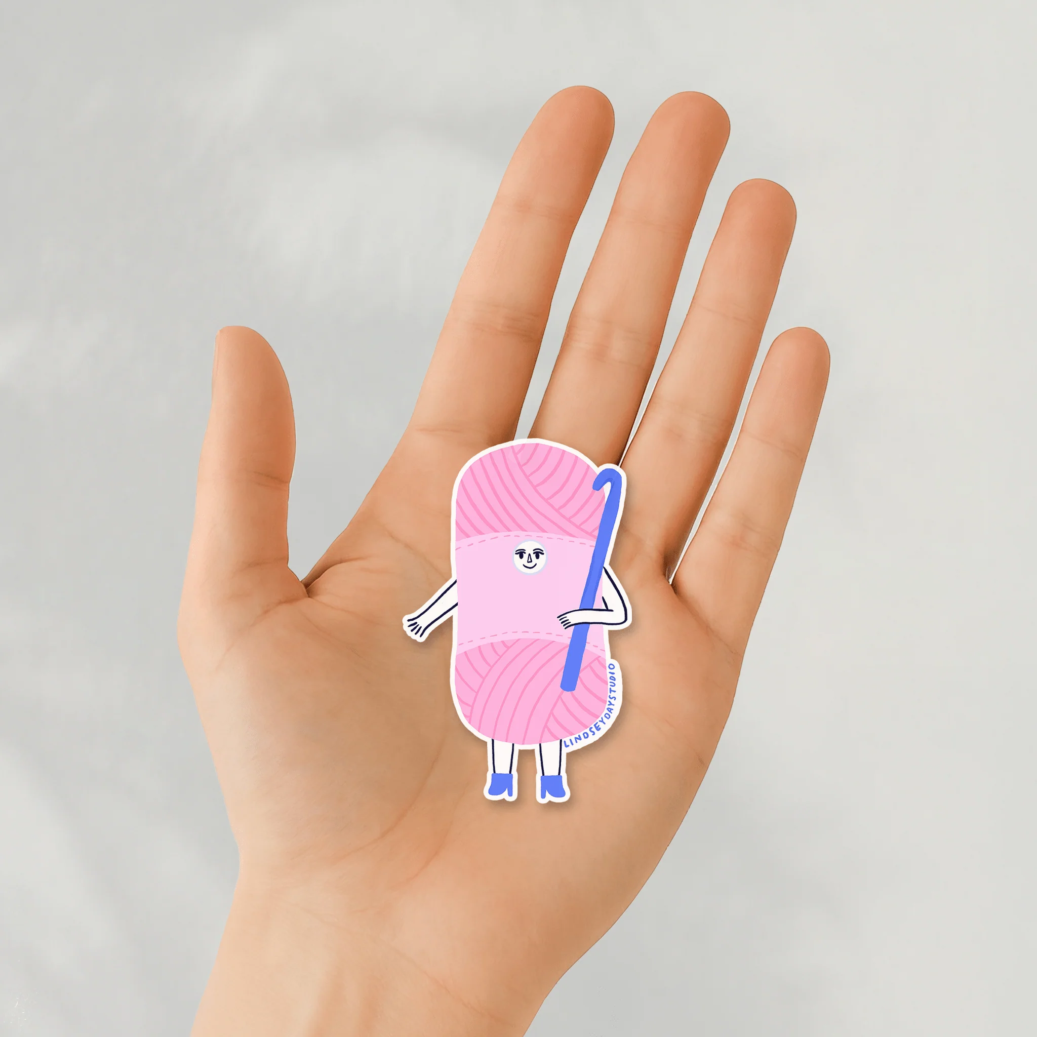 Crochet Friend Sticker - Image 6