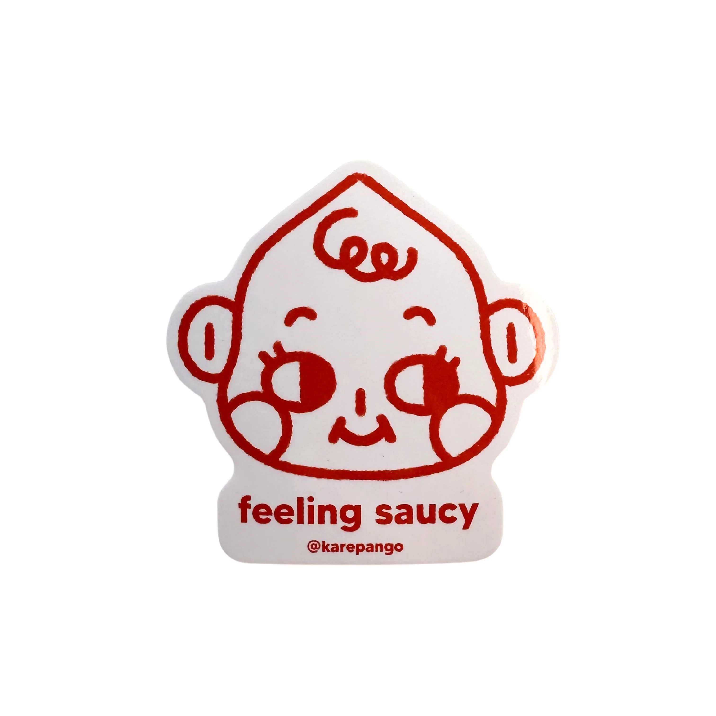 Feeling Saucy Die-Cut Sticker