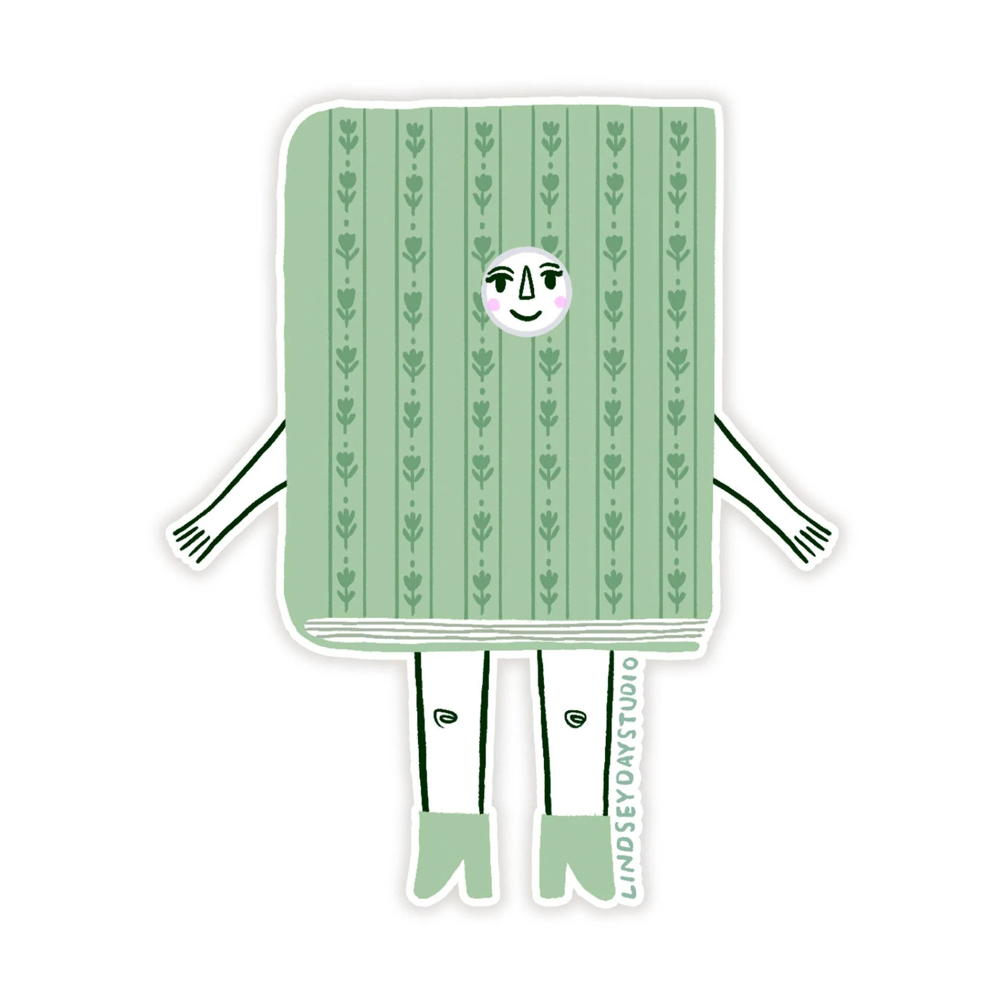 Purple Book Friend Sticker - Image 9