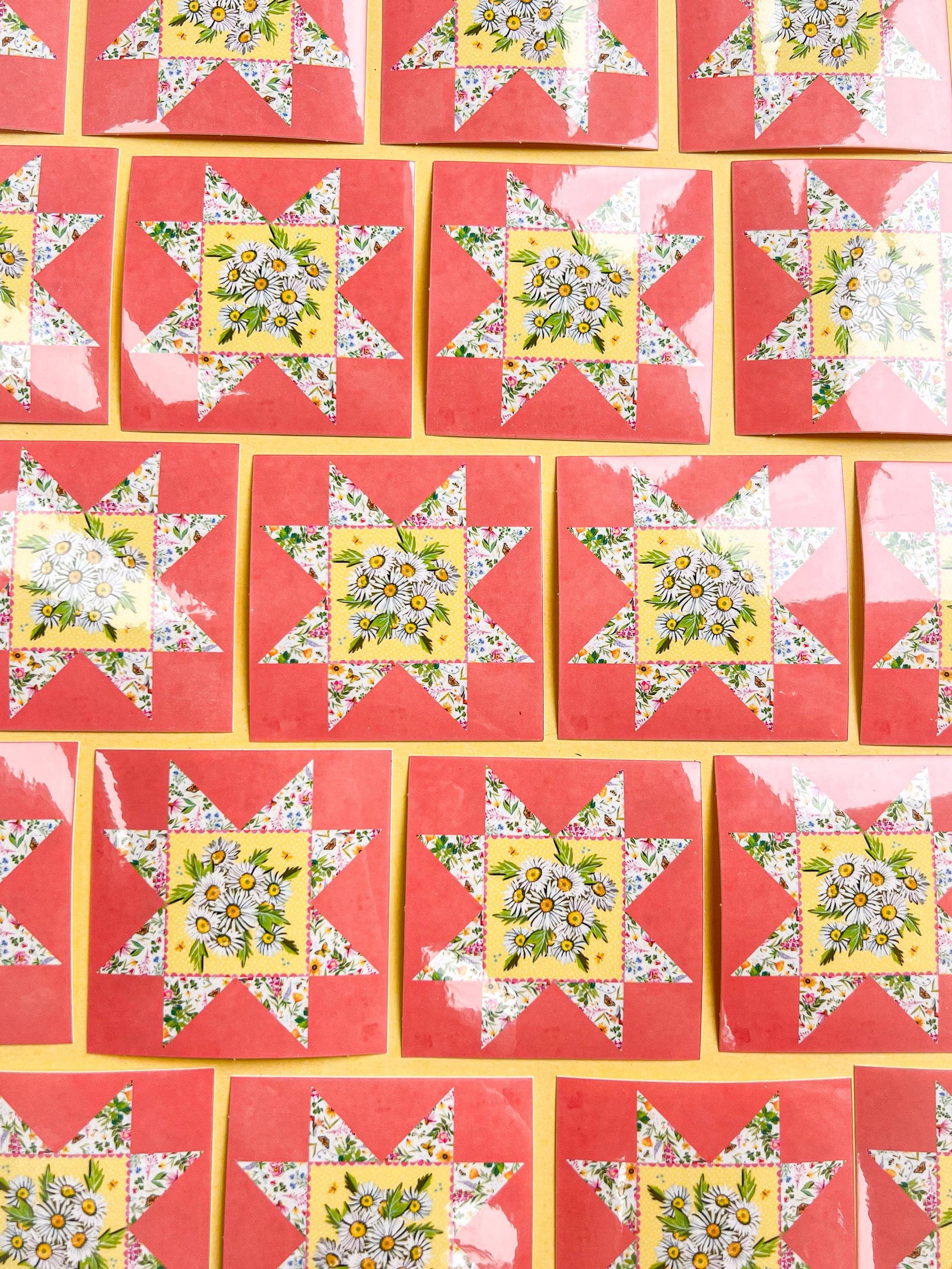 Quilt Square Sticker - Image 4