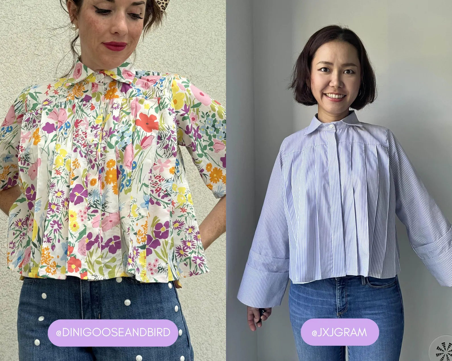 Panini Pleated Shirt / PDF Pattern - Image 8