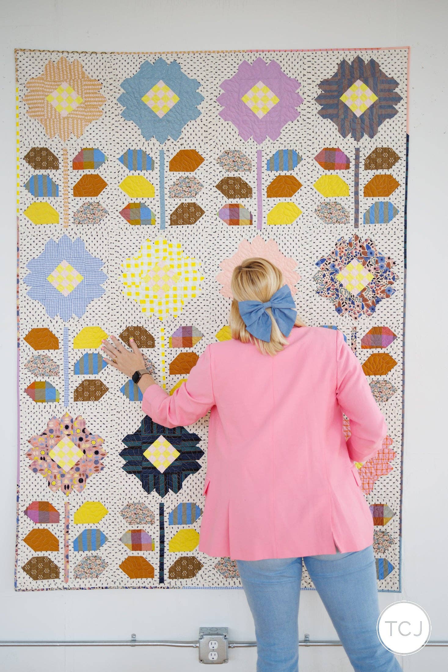 Petal Patch / Printed Quilt Pattern - Image 6