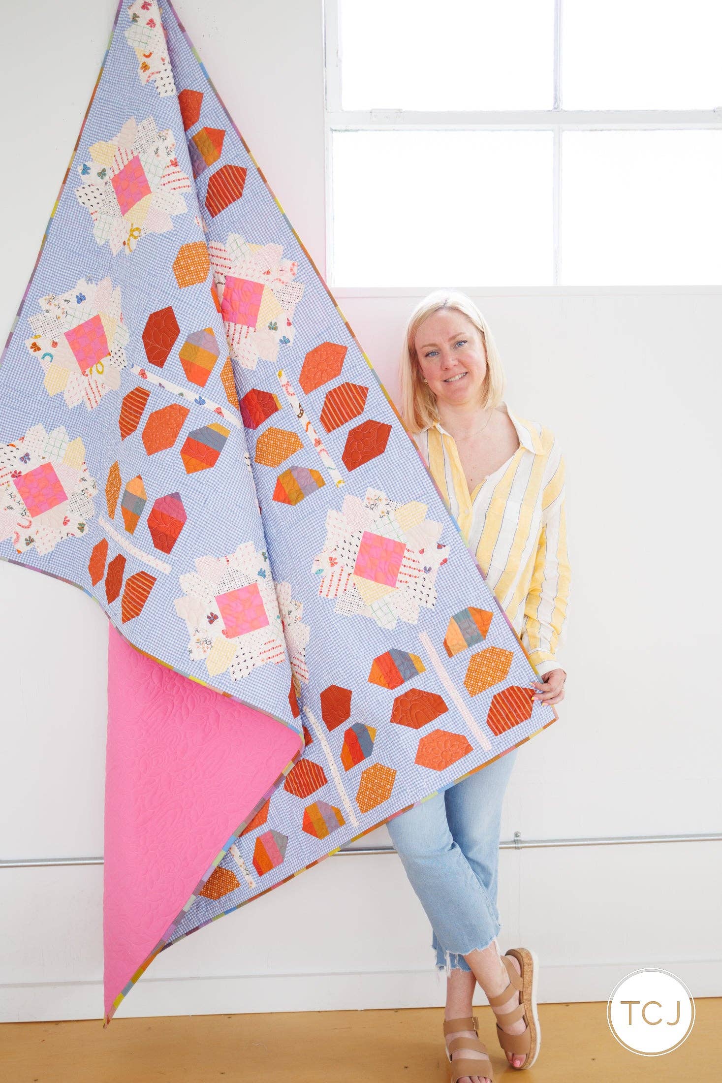Petal Patch / Printed Quilt Pattern - Image 8