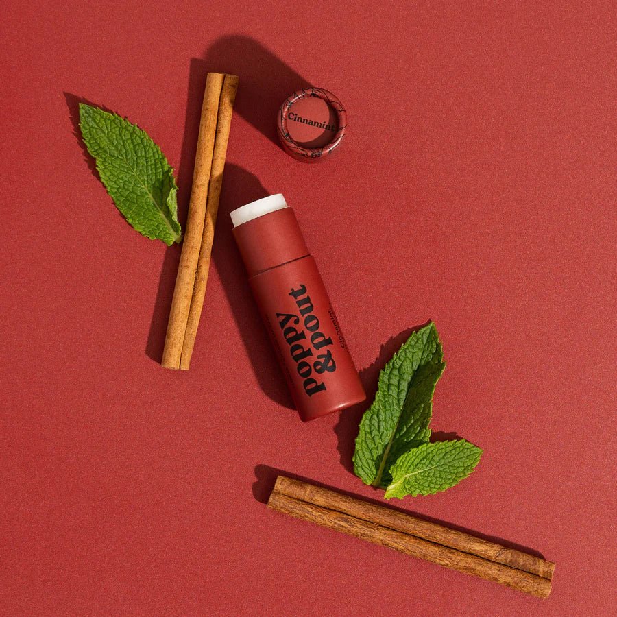 Poppy & Pout Lip Balm / Cinnamint