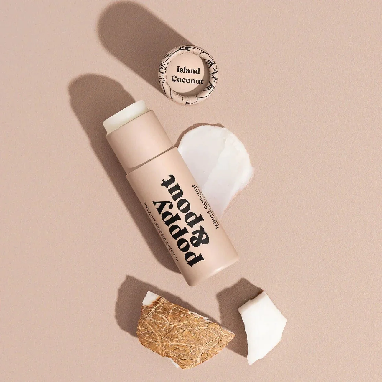 Poppy & Pout Lip Balm / Island Coconut
