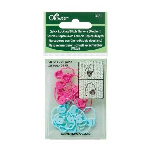 Quick Locking Stitch Markers Medium