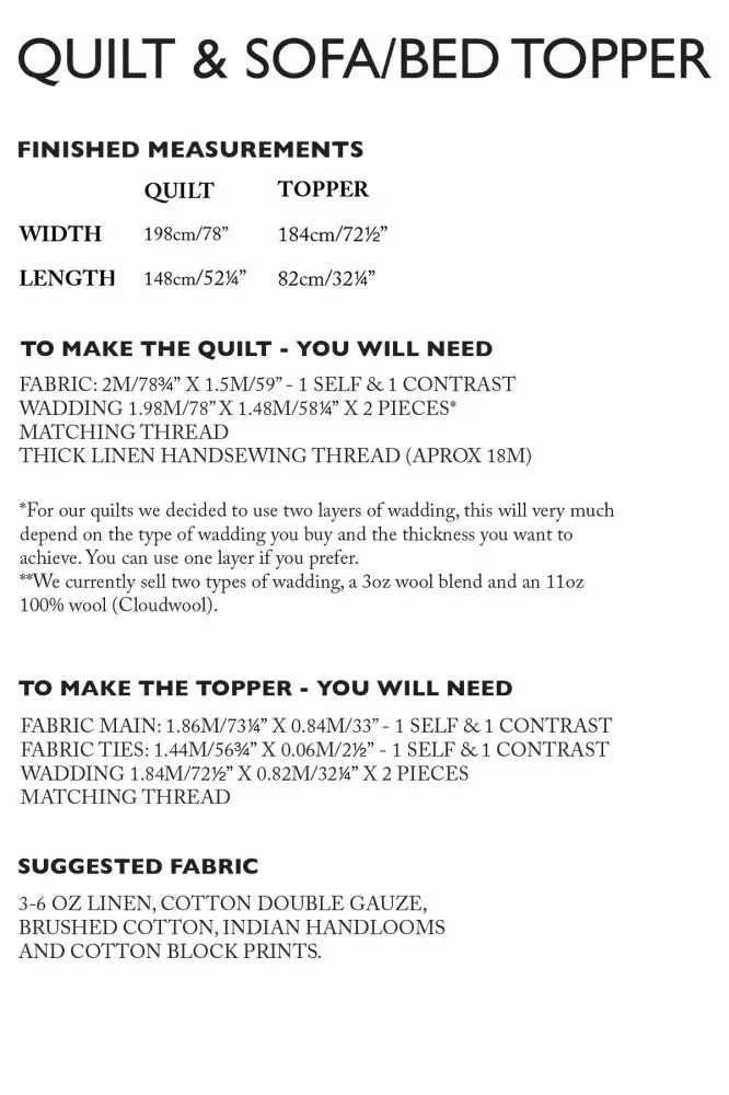 Quilt and Sofa/Bed Topper / PDF Pattern - Image 13
