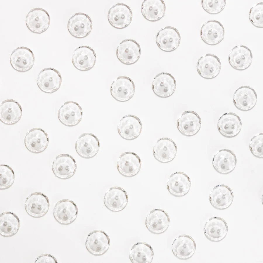 Crystal Clear Buttons 9/16"