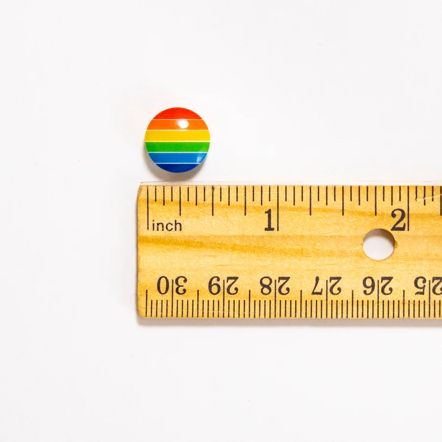 Rainbow Buttons 1/2" - Image 2