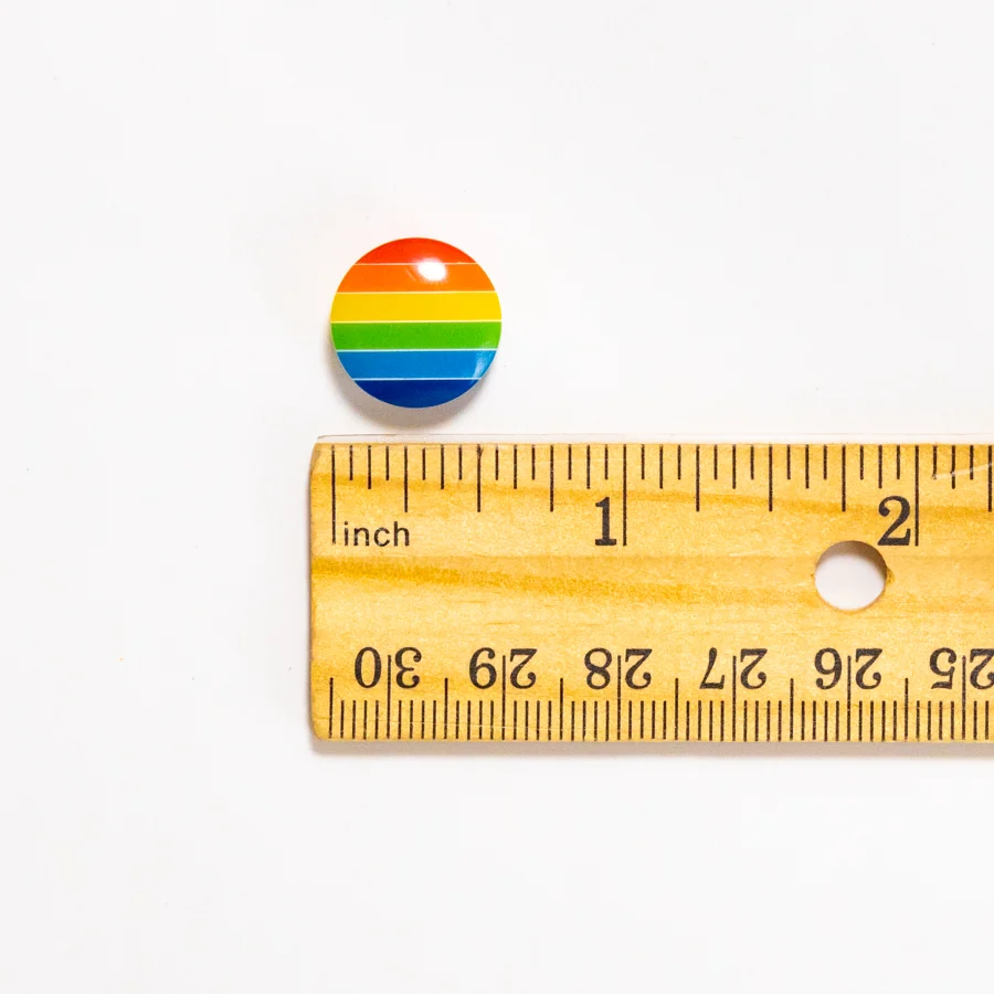Rainbow Buttons 9/16" - Image 2