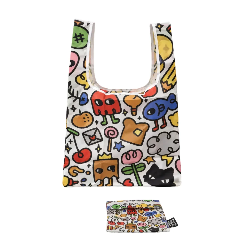 Reusable Tote bag / Doodle