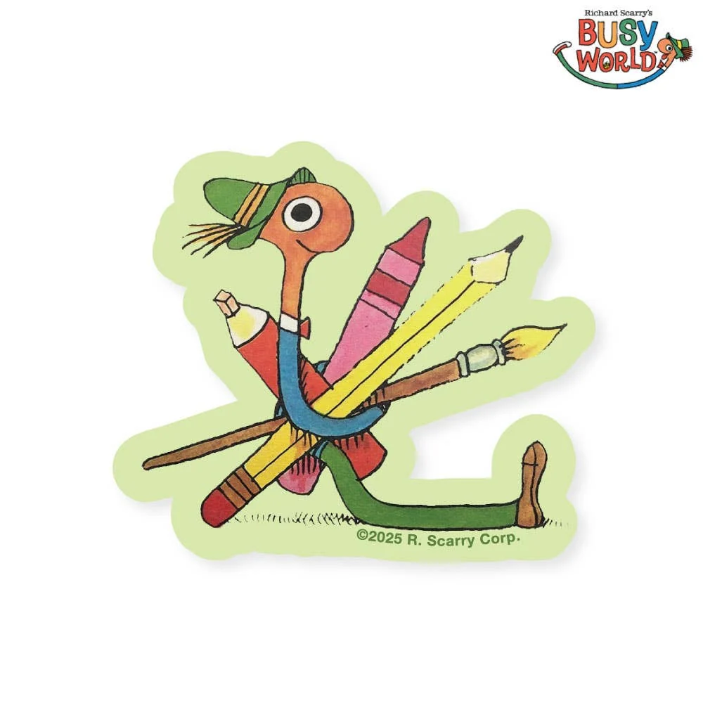 Richard Scarry® Sticker / Lowly Art
