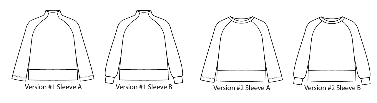 Cosmos Sweatshirt & Elemental Pencil Skirt / Curvy / Printed Pattern - Image 3