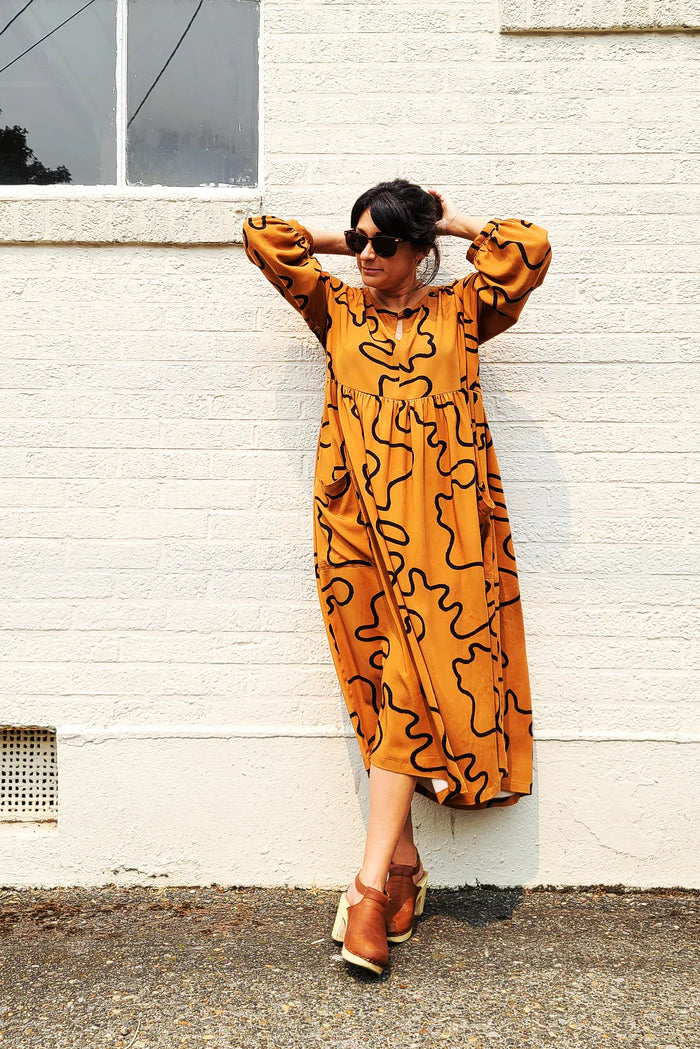 Romey Gathered Dress & Top / Standard / Printed Pattern - Image 7