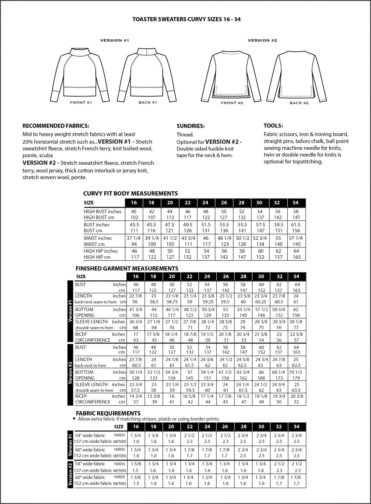 Toaster Sweaters / Curvy / Printed Pattern - Image 7