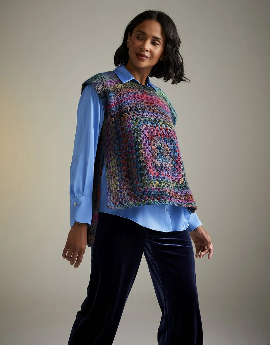 Sirdar Jewelspun Aran Pattern Booklets / 10728 Twilight Terrace Tabard