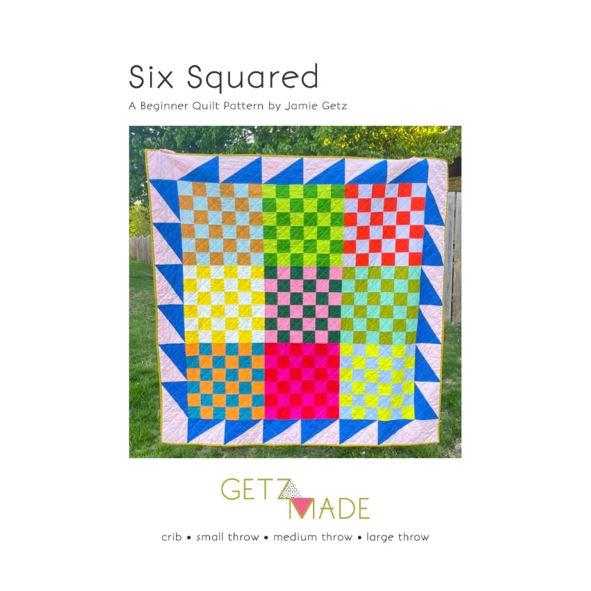 Six Squared Quilt / Printed Pattern