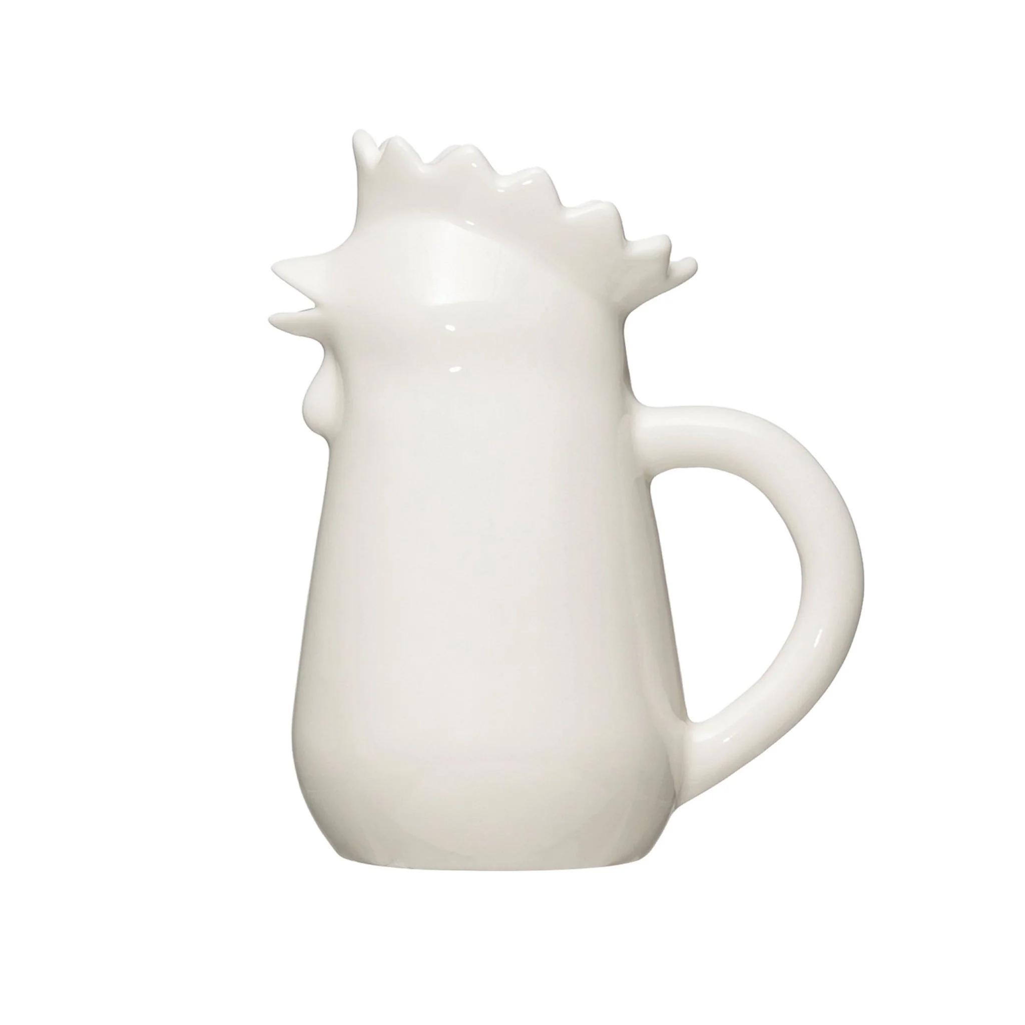 Stoneware Chicken Creamer - Image 2