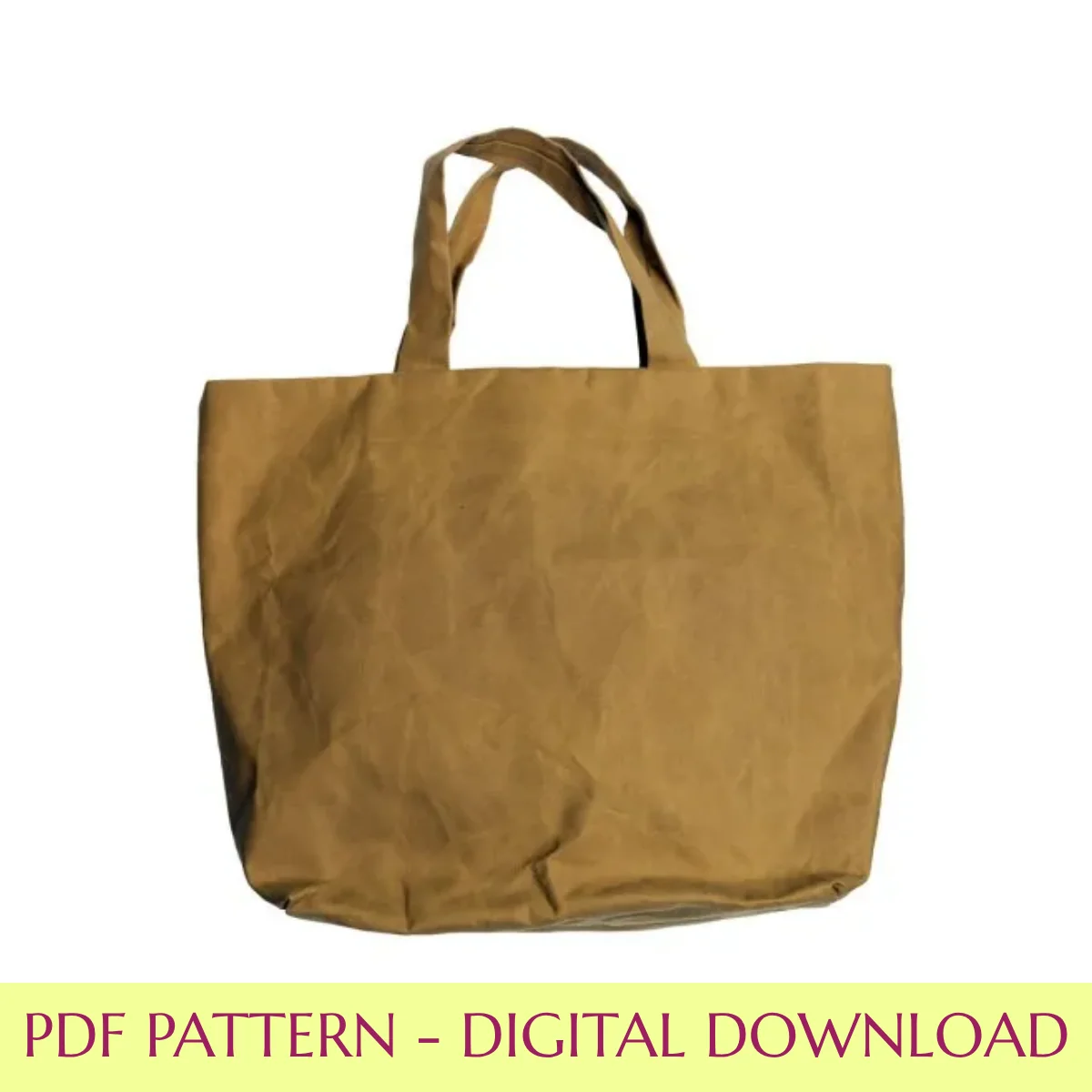 Sturdy Tote / PDF Pattern