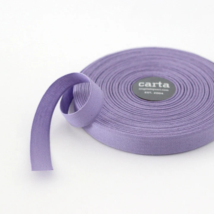 Tight-Weave Cotton Ribbon / Lavender