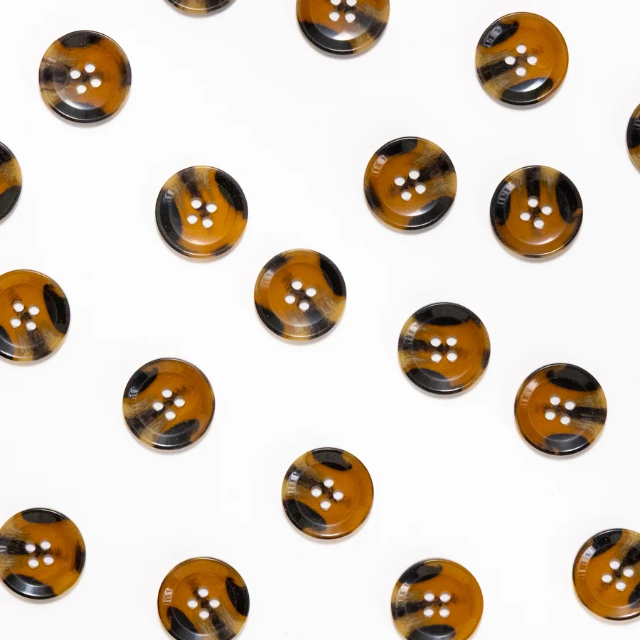 Tortoiseshell Buttons 13/16"