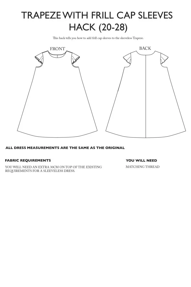 Trapeze Hack Bundle / Extended / PDF Pattern - Image 18