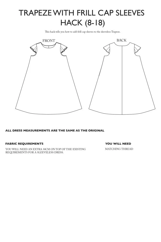 Trapeze Hack Bundle / Standard / PDF Pattern - Image 16