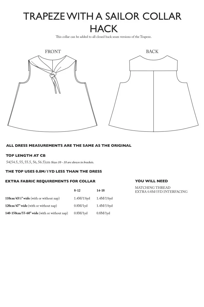 Trapeze Hack Bundle / Standard / PDF Pattern - Image 21