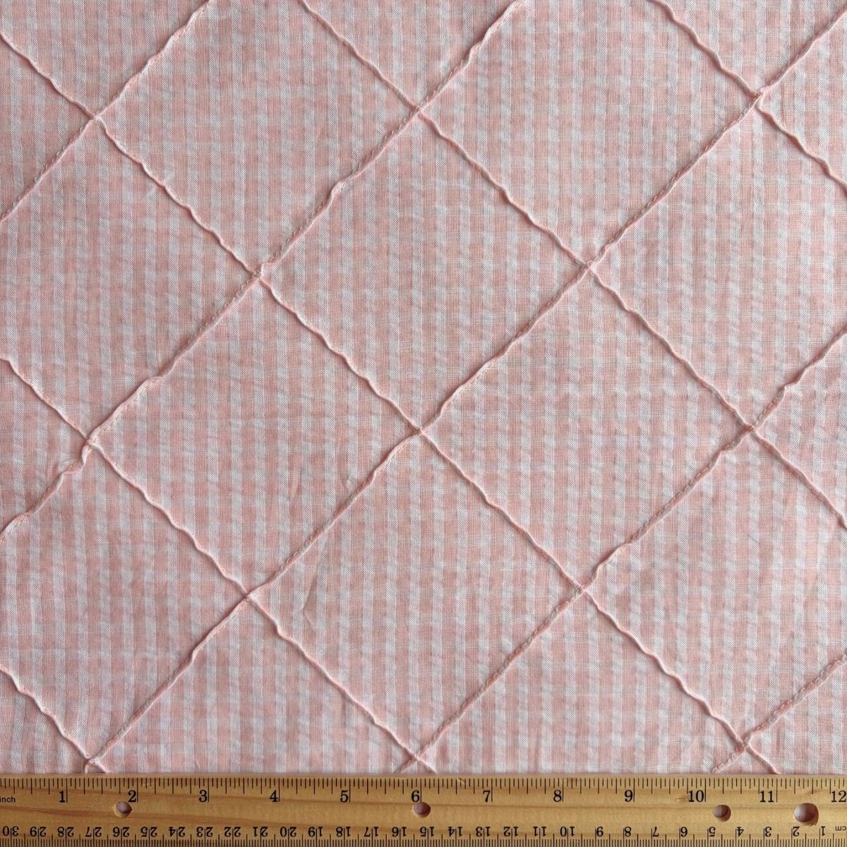 Trellis Gingham / Petal - Image 6