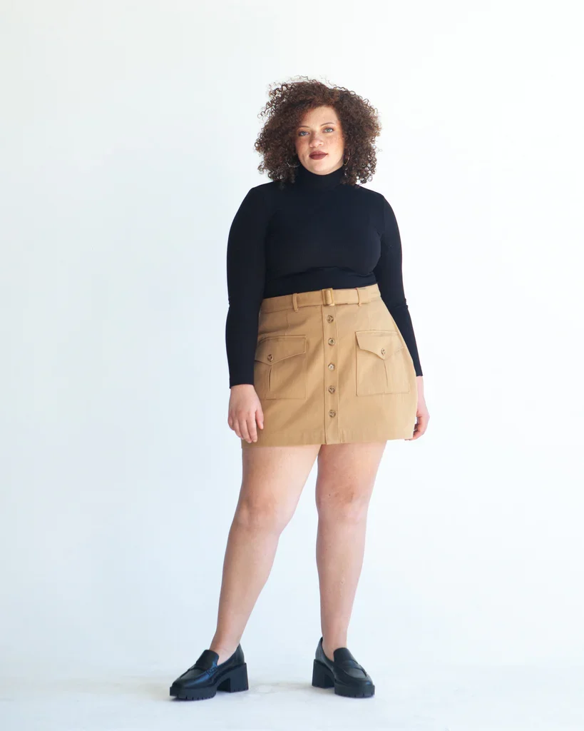 Blair Skirt / Curvy / Printed Pattern - Image 7