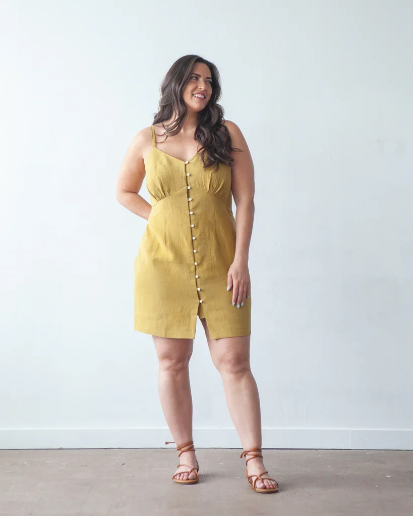 Lora Dress / Curvy 14-32 / Printed Pattern - Image 3