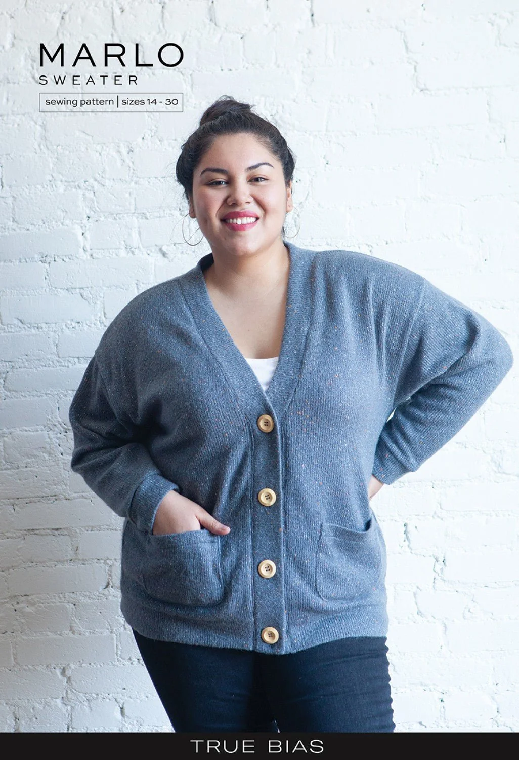 Marlo Sweater / Curvy / Printed Pattern